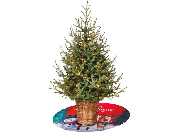 Weihnachtsbaummatte weihnachtsdecke geschenkpapier rund
