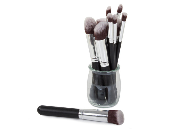 Set of professional make-up brushes 10 pieces