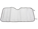 Windscreen sunshade mat for the rear windscreen of a car