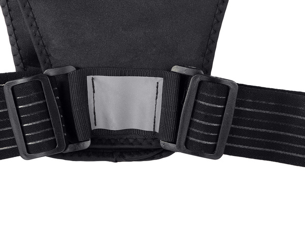 Running waistcoat with reflector sports bag phone holder
