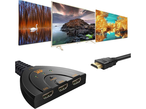 Hdmi 3 v 1 3 port 4k switch switch