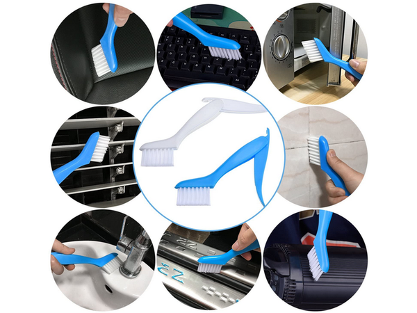 Slot cleaning brush slot scraper