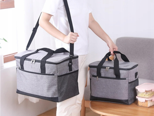 Thermal bag lunch box picnic food for the beach for drinking fridge 16l