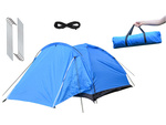Outdoor camping zelt moskitonetz 2 personen vestibül