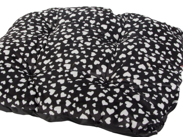 Cama de perro de felpa con cojín extraíble suave cómodo