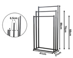 Bathroom towel rack loft metal towel rack for bathroom dryer