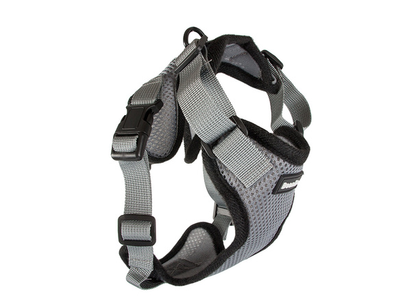 Arnés de paseo close-clip para perro pequeño asa ligera suave fuerte s