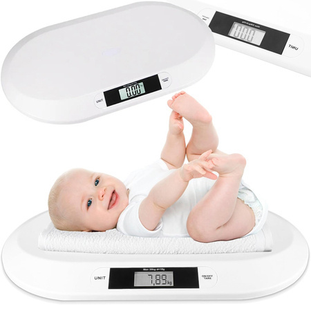 BALANCE ELECTRONIQUE POUR NOURRISSONS ET ENFANTS JUSQU'A 20 Kg PRECISION 10g