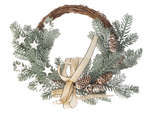 Christmas decorative garland wall decoration door decoration christmas decorations