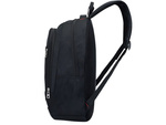 Városi hátizsák iskola ifjúsági sport 15l fekete 3 rekeszes laptophoz
