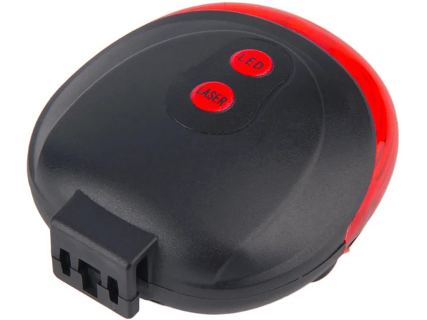 Luz trasera bicicleta 5 led laser line luz trasera carretera