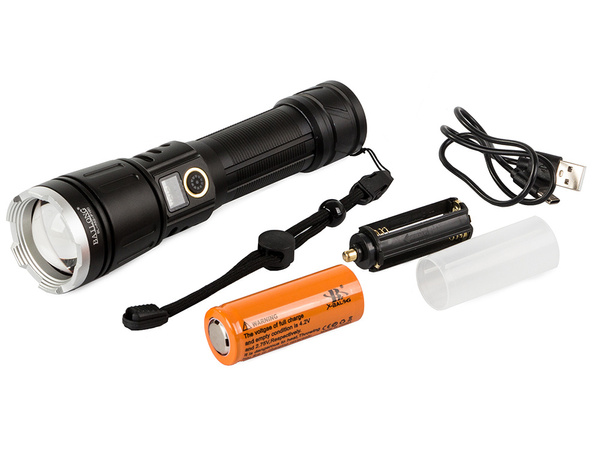 Militärische bailong led taktische taschenlampe xhp160 zoom