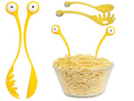 Lusikad pasta spagetid lusikaga komplekt 2 tk kühvel suur sõel