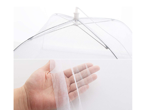 Mosquitera cubierta alimentos fruta barbacoa protección contra insectos 34cm