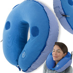 Coussin cervical de voyage masseur cornéen souple