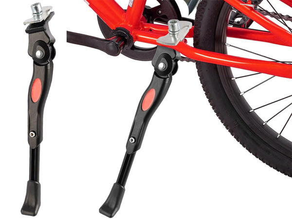 Bicicletă stand picior reglabil biciclete picior spate lateral aluminiu