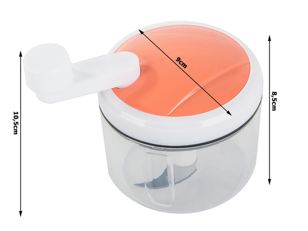 Gemüseschneider zwiebelschneider kurbelbedienung scharfe klinge