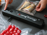 Food vacuum sealer bag packer