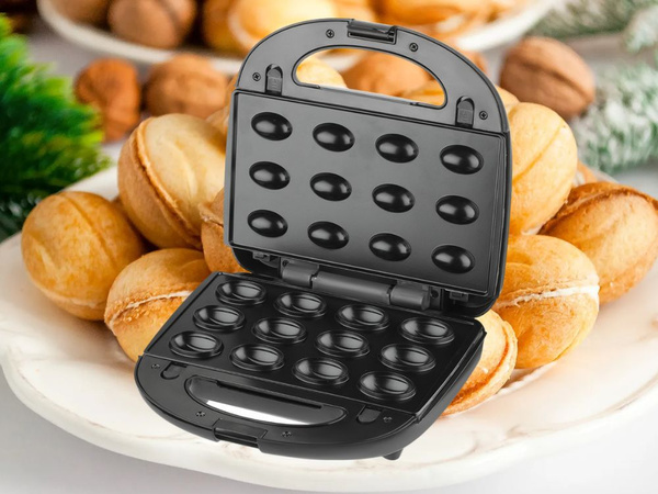 Prăjitor de pâine 6 în 1, aparat de wafle, aparat de gogoși, plăci interschimbabile, 850 w, antiaderent