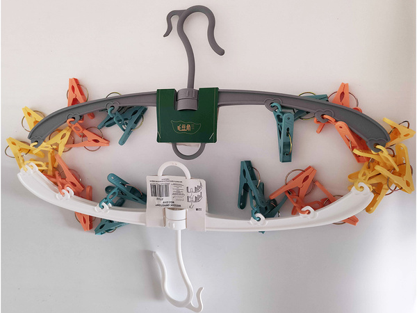 Sock dryer support à sous-vêtements 12x clips set