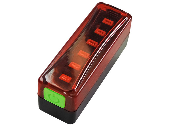 Bicicletă spate a condus lumina usb biciclete lumina