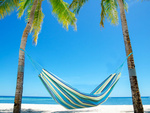 Garden hammock double xxl tourist striped cover 200 x 150 large