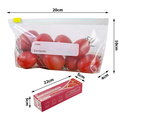 Sealable sealable film bags for food 600ml 20pcs