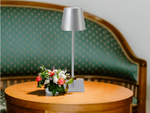 Lampka nocna stołowa dotykowa lampa 3 stopniowa wysoka bezprzewodowa usb