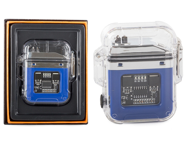 Encendedor de plasma con lampara led usb electrica