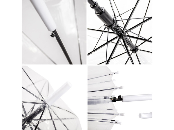 Transparent wedding umbrella for wedding sessions large