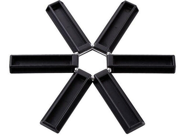 Support pour casseroles chaudes poêle à frire pliante 19cm