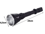 Cree xm-l t6 tactical weapon bailong torch