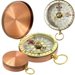 Compass metal compass pocket tourist lockable magnetic army