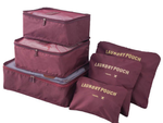 Organisateurs de voyage pour sacs à linge x6