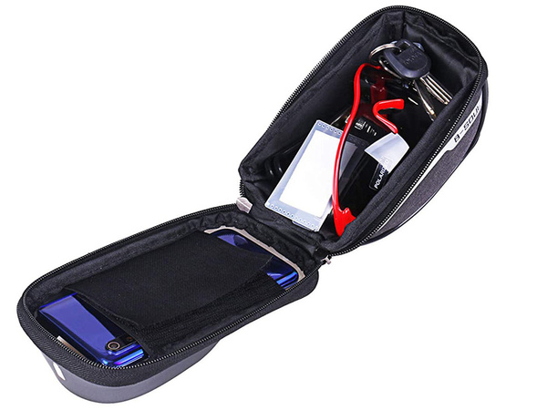 Wasserdichte fahrradtasche für handytaschenhalter