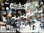 Weihnachten fensteraufkleber weihnachten mickey