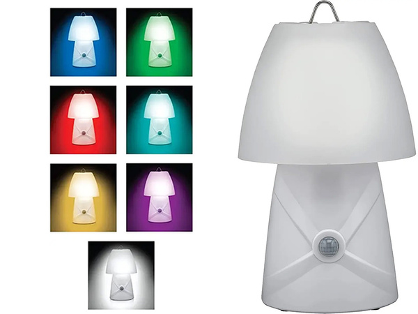 Led nakts gaisma bērniem rgb kustības sensors