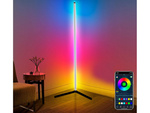 Podlahová rohová rgb led lampa na nočný stolík pre aplikáciu v spálni 1,5