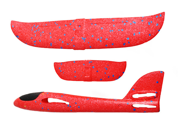 Polystyrene aeroplane glider styrofoam dart throwing model aeroplane