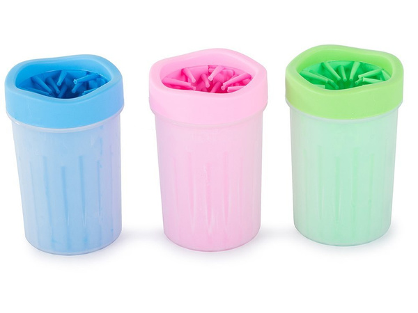 Chien chat nettoyeur de pattes coupe en silicone grand xl
