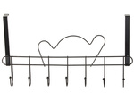 Door hanger clothes hooks towel hangers non-invasive 7 hooks