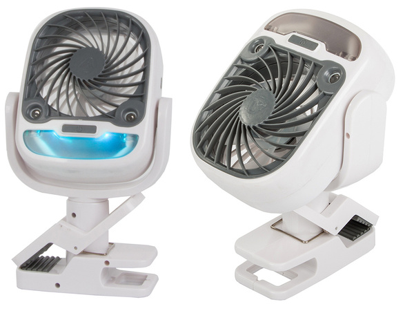 Stolný ventilátor stojaci tyčový zvlhčovač vzduchu usb rgb 2v1