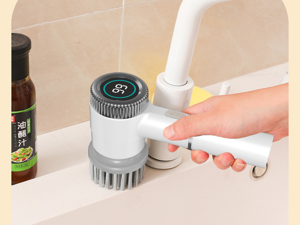 Elektrická rotující kartáč na čištění kuchyně bezdrátová 5v1