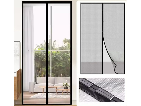 Mosquitera magnetica para puertas de balcones malla fuerte 100x210