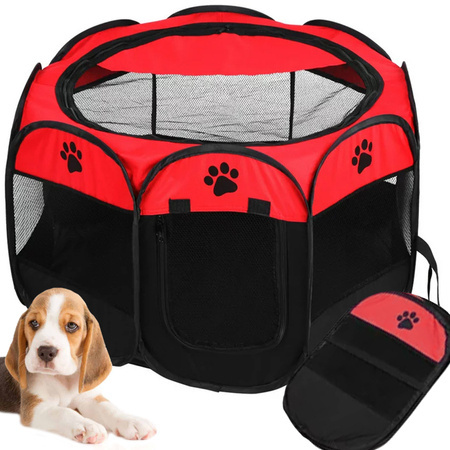 Corral plegable para perros cama para gatos jaula grande perrera ligera