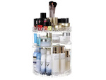 Organisateur de cosmétiques et de bijoux rotatif à 360