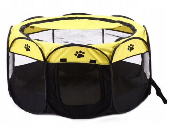 Corral plegable para perros cama para gatos jaula grande perrera ligera