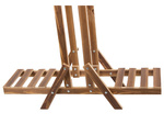 Three-tier flower pot stand wooden flower pots