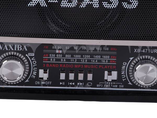 Mobilni kuhinjski radio omrežna baterija fm/am/sw usb aux tf mp3 retro