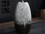 Scented ceramic fireplace waterfall incense aromatherapy + 10 wicks